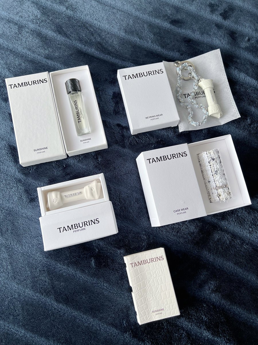 タンバリンズ sunshine キーリングウェア ケースウェア パフューム TAMBURINS□SUNSHINE WEAR SET [KEYRING+PERFUME 11ml]□正規品