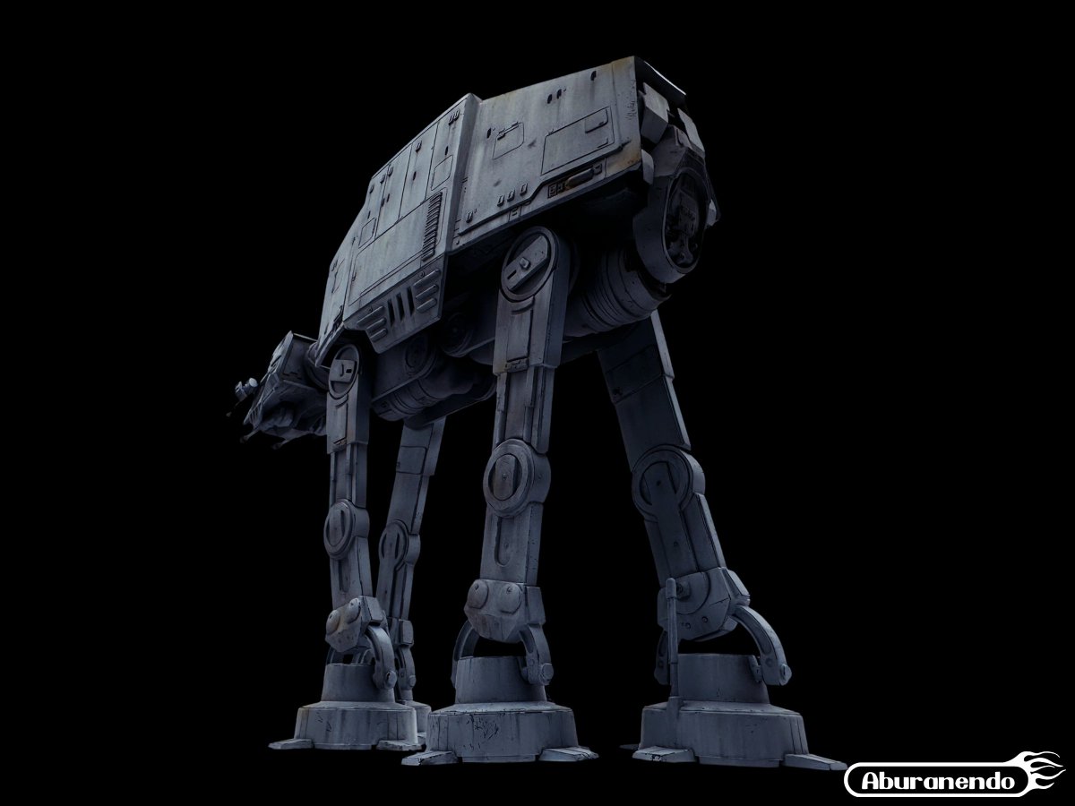 Ani_Kuzunishi's tweet image. 【製作代行依頼】mpc ?/? AT-AT 完成。ESBとROJの中間のイメージで製作（雪ナシ泥ナシ）。今回は頭部のレーザー砲と後部装甲板を追加したのみですが、充分カッコイイかと。脚の可動に難アリですが、個人的にはB社よりもmpcの方がサイズも含め満足感は高いと思いまス。
#mpc #StarWars #ATAT #製作代行