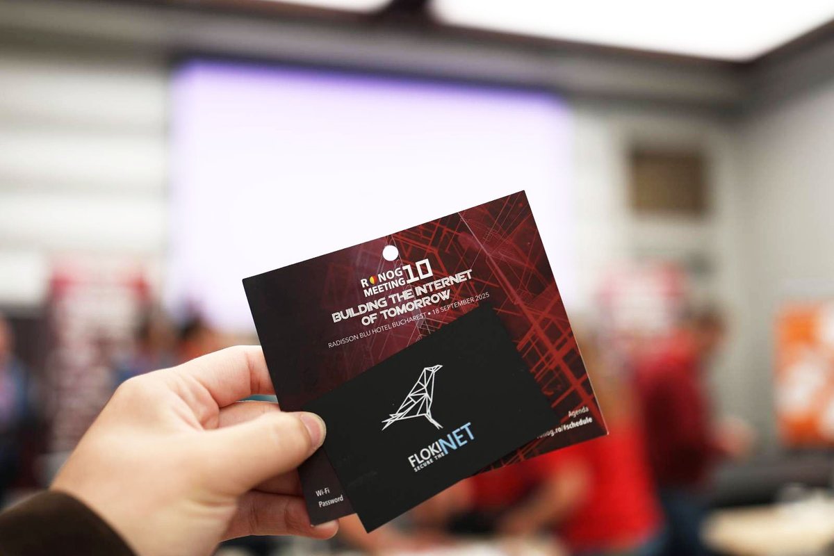 FlokiNETehf's tweet image. A big thank you to @RONOG_Romania and InterlanIX for hosting such a great event. Always a privilege to join the community in shaping the future of a better internet.

#ronog #interlanix