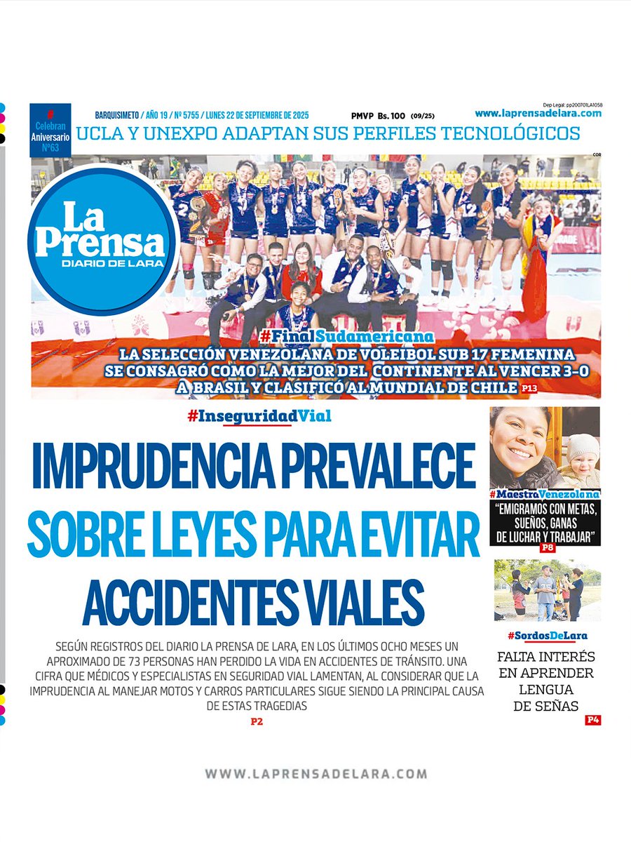 LA PRENSA de Lara tweet media