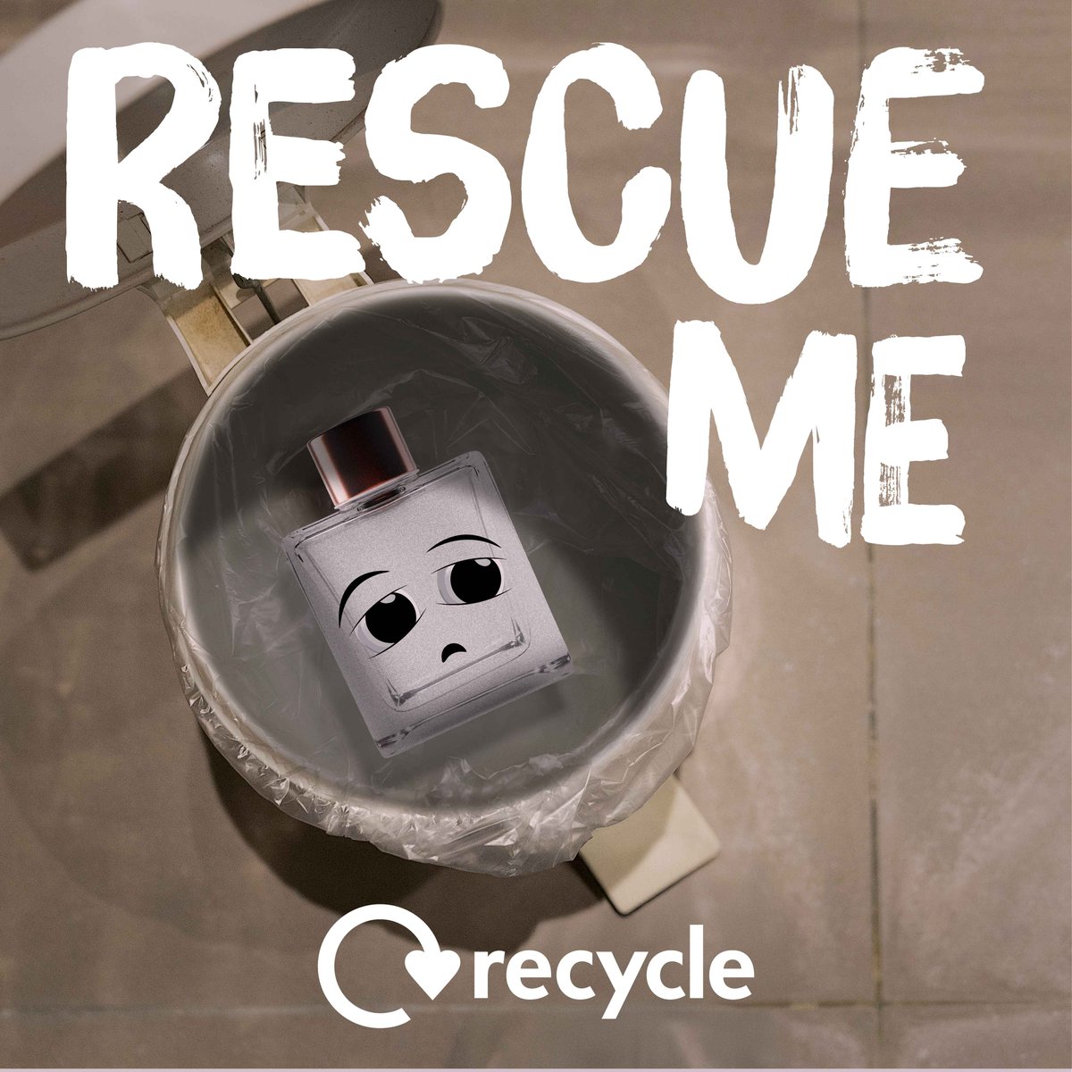 Warwick_DC's tweet image. I want to be recycled into a champagne bottle, but unless you rescue me from the rubbish bin, there won’t be anything to celebrate!

You can recycle empty, clean glass perfume bottles in your kerbside recycling. #RecycleWeek #RescueMeRecycle