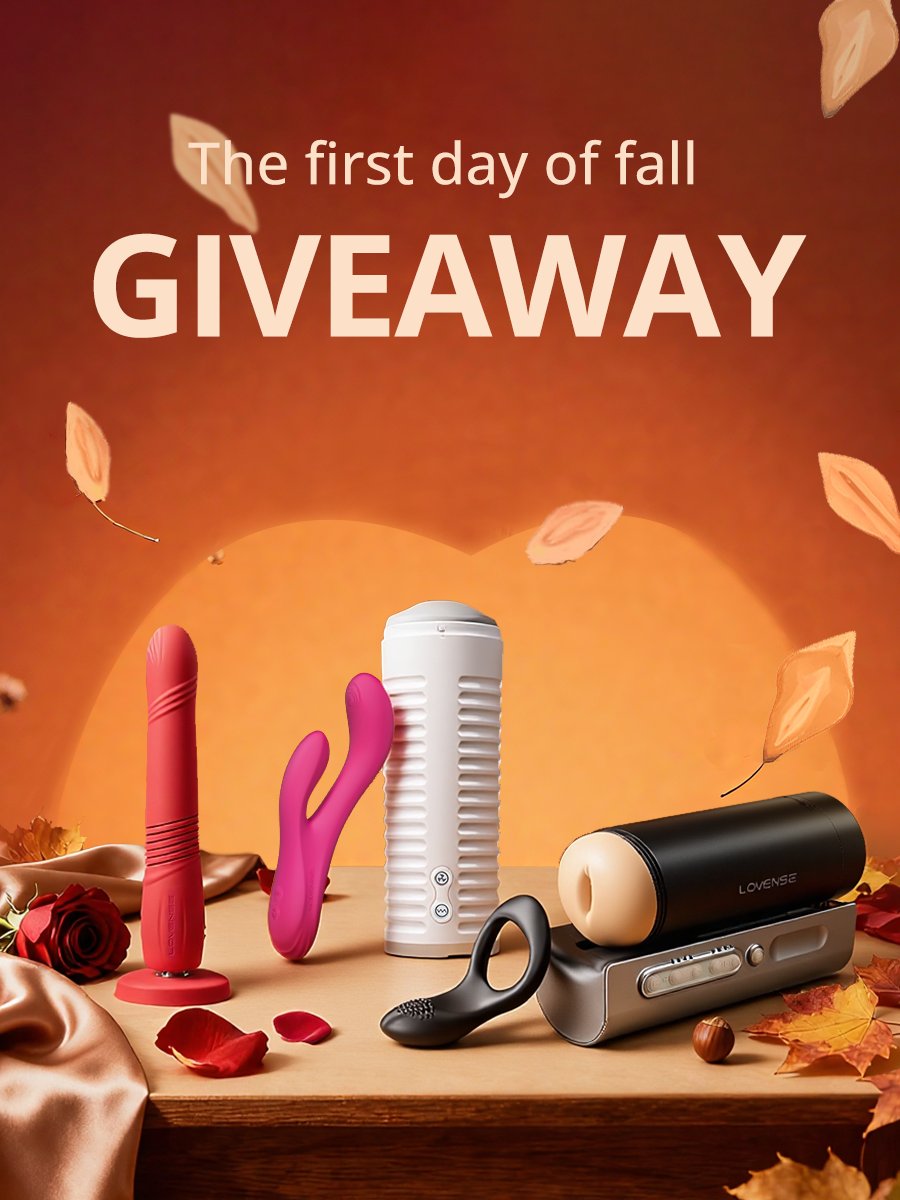🍂 Fall Into Pleasure Giveaway! 🍂 
We’re celebrating the first day of fall with a spicy treat! 1 lucky winner will each win a Lovense toy (x machine excl.). 
How to enter: 
1️⃣ Follow us on X 
2️⃣ Like &amp; Repost 
3️⃣Tell us: which Lovense toy would keep you warm on chilly nights and