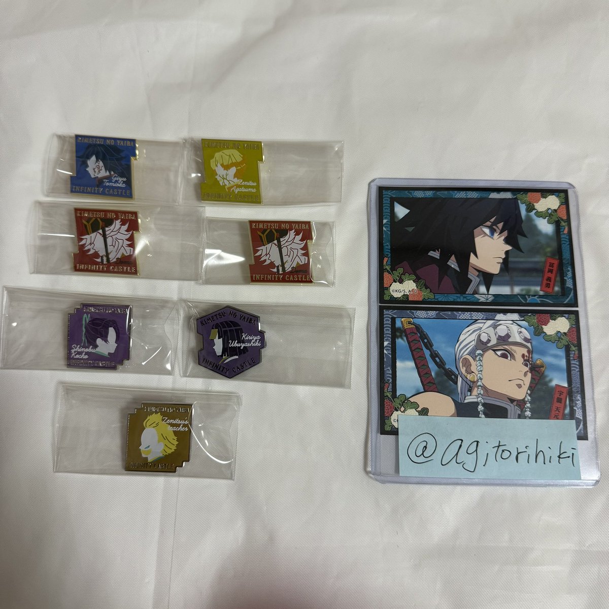 童磨　ピンバッジ 童磨 モチーフピンズ ピンバッジ 劇場版 鬼滅の刃無限城編 第一