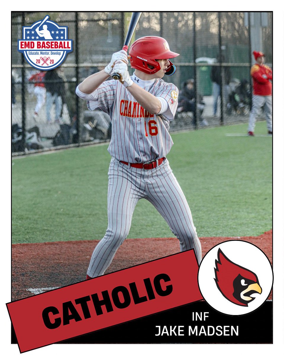Huge Congratulations to Jake Madsen (<a href="/JMadsen26/">Jake Madsen</a>) on his recent commitment to <a href="/CatholicU_BSB/">Catholic U. Baseball</a> 

Thankful we got to be a part of your process!

#committed