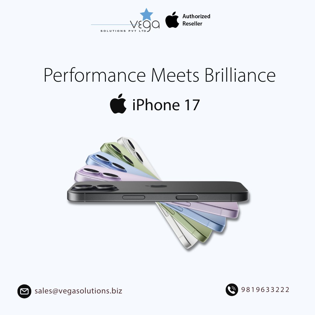 VegaSolns's tweet image. 🌟 Introducing the iPhone 17 📱

Discover the future of innovation with the all-new iPhone 17.

#AppleiPhone #iPhoneLaunch #NewiPhone #AppleTech #MobilePhotography #ShotOniPhone #CreativityUnleashed #CaptureYourWorld #PhonePhotography #TechUpgrade #FutureReady #SmartLiving