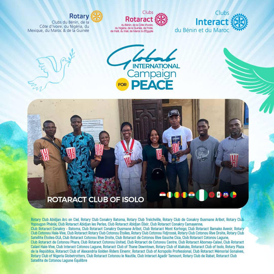 FausiyatOlolade's tweet photo. πβ¨ Global International Campaign for Peace β¨π
Peace is a universal language and I'm proud to be part of this global conversation!ποΈ
ποΈβ¨ #MyVoiceForPeace β¨ποΈ
Peace begins with me and with you!π
Join the Rotary, Rotaract & Interact Clubs fromπ Benin, Ivory Coast, Nigeria, https://t.co/qyeYM7OZ1K