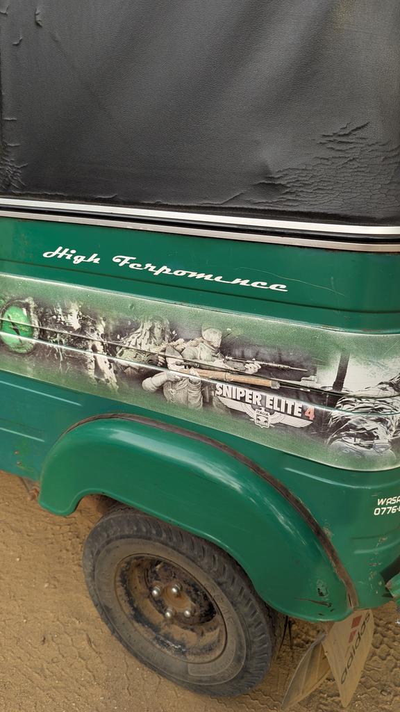 Sorry y'all, if you need me I'm too busy driving my Sniper Elite 4 tuk tuk