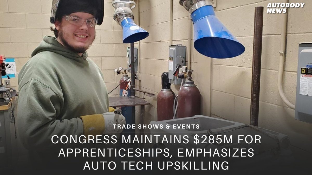 autobodynews's tweet image. Congress moves FY26 Labor-HHS-Education bill that keeps $285M for apprenticeships ($100M for states) and urges DOL to support upskilling for incumbent auto repair techs amid shortages and rising complexity.

Read the full article: ow.ly/pbne50WZISz

 #AutoTech…