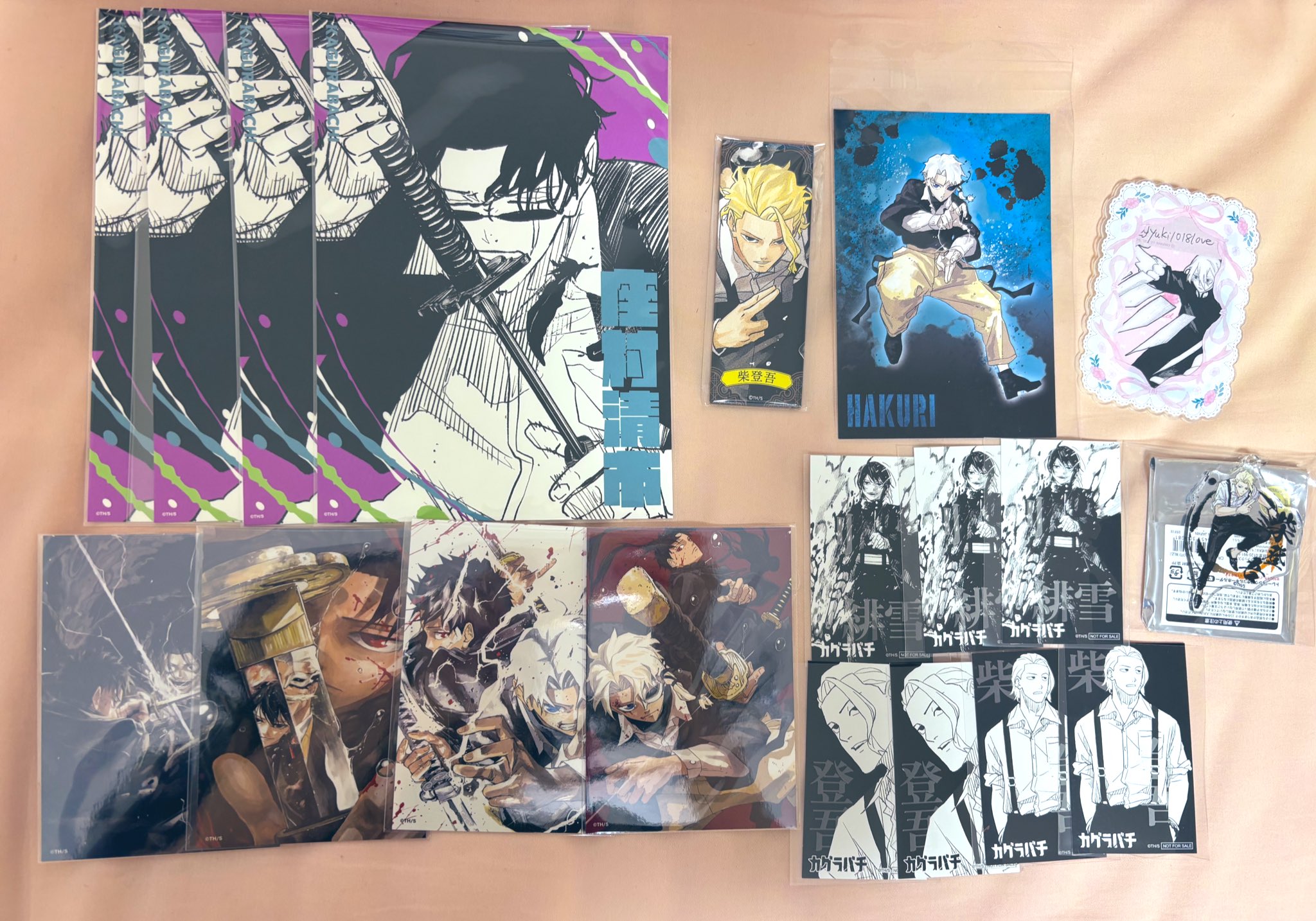 カグラバチ　韓国　特典　柴　イラストカード k-c-b-431-4c2-main.jpg