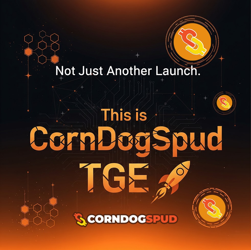 Oracle DEX (@oracle_dex) on Twitter photo The countdown has begun.
TGE is closer than you think, but what you see now is only the surface.
Behind the scenes, the CornDogSpud team has been building tirelessly to deliver more than just hype
#CornDogSpud #Launch #Solana The countdown has begun.
TGE is closer than you think, but what you see now is only the surface.
Behind the scenes, the CornDogSpud team has been building tirelessly to deliver more than just hype
#CornDogSpud #Launch #Solana