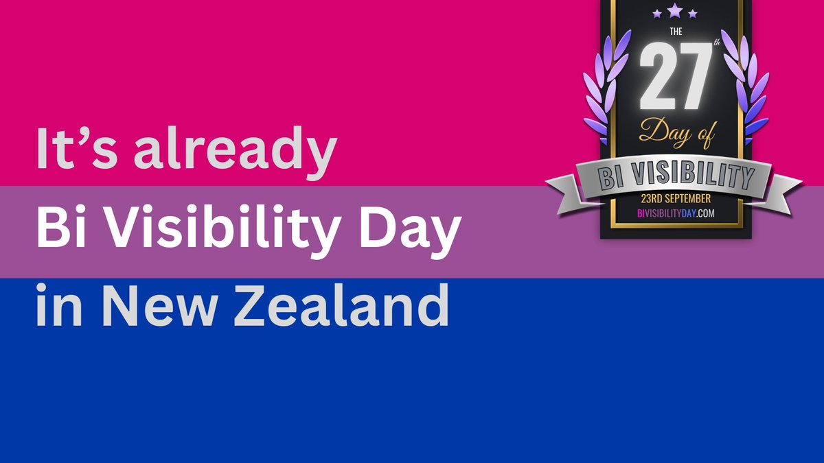 Bi Visibility Day 2025 tweet media