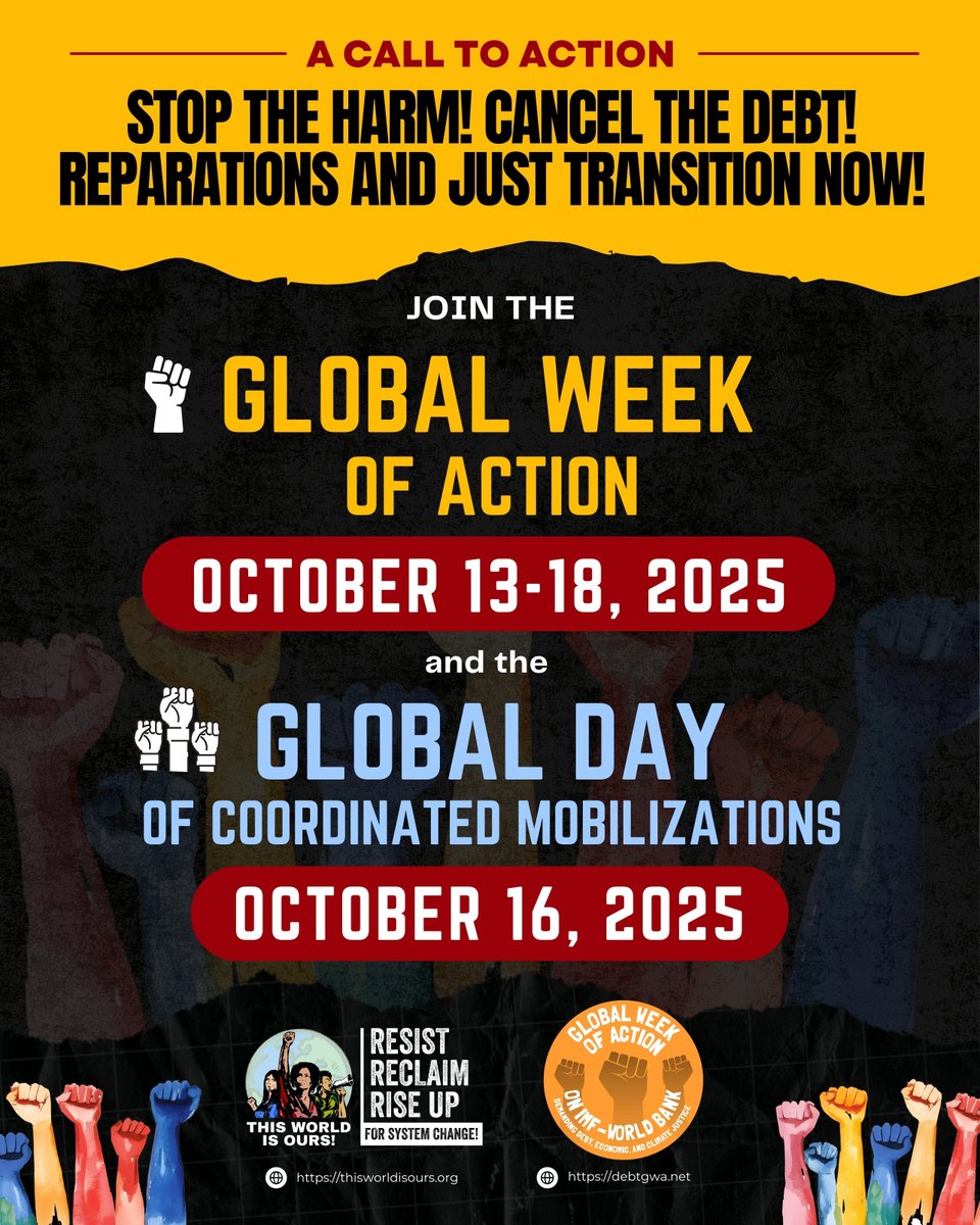 AsianPeoplesMvt's tweet image. A Call to Action as we continue to Resist, Reclaim, and Rise up for System Change! 

@cs_ffd 
@debtgwa 
@apwld