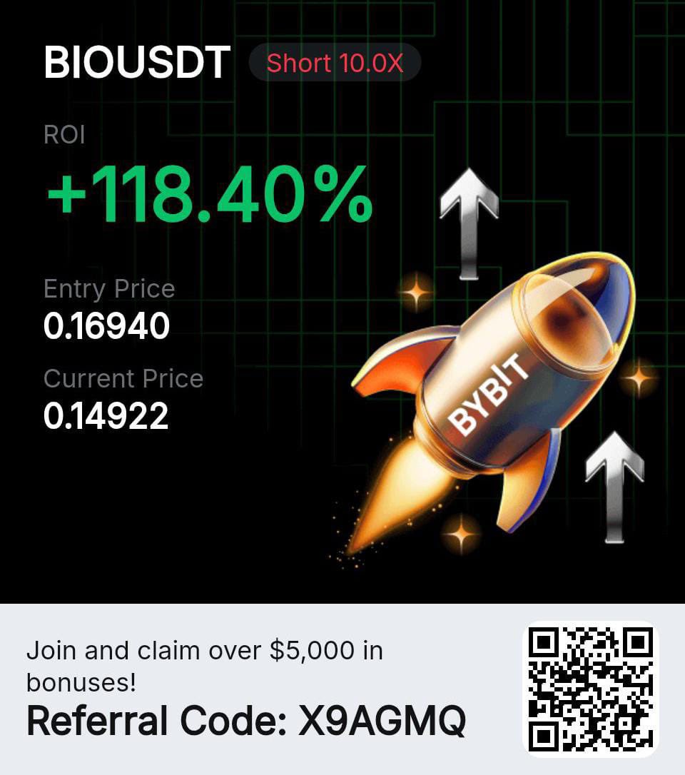 🚨Piyasayı doğru analiz ettiğin sürece hergün senin için pnl ler yeşildir…
İşlemleri X e atmamamın sebebi sizi daha güvenli işlemlere dahil etmek istiyorum fırsatlar bitmez sadece takip edip bekleyin $MYX $RED $BTC $BIO
