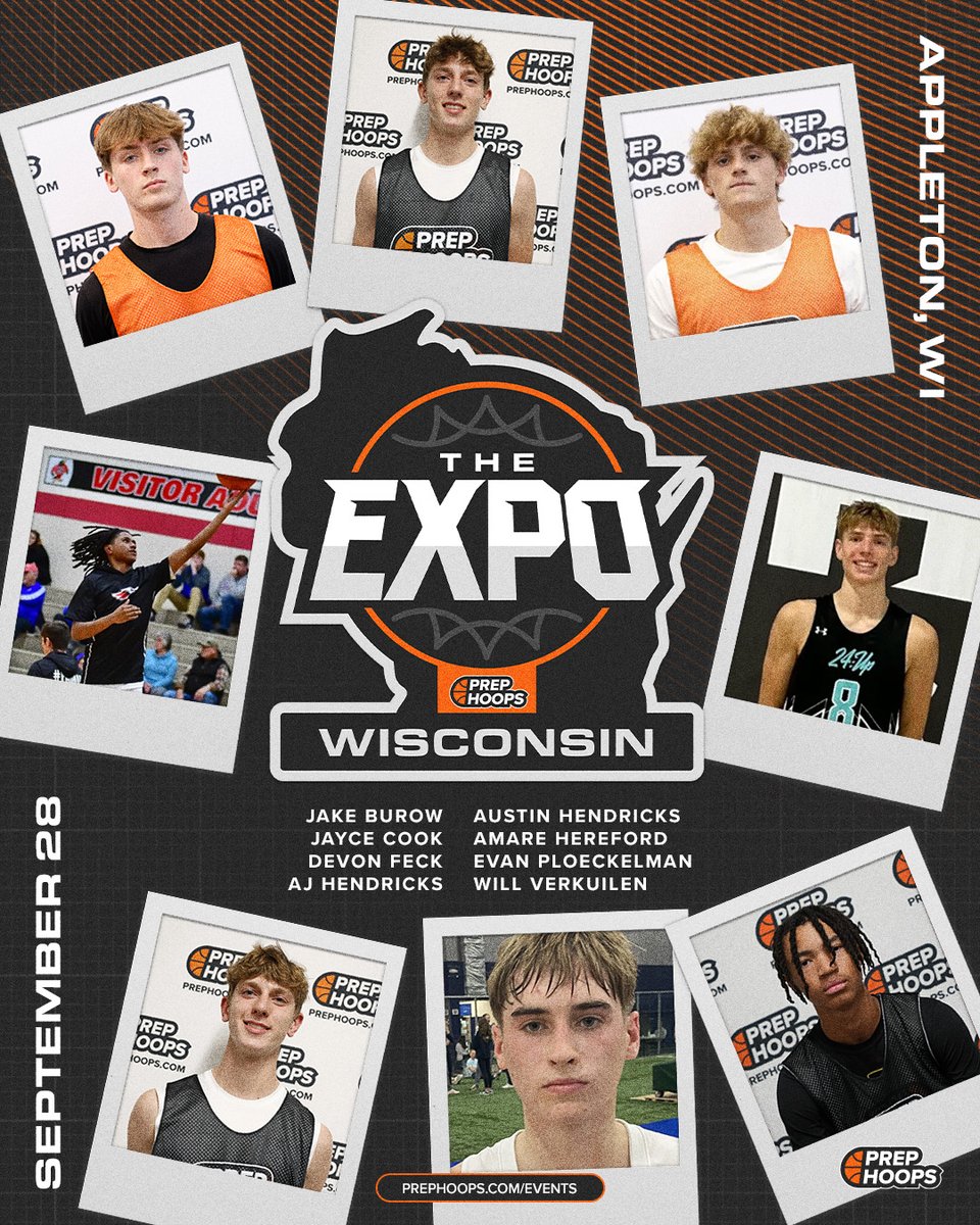 🔥 Wisconsin, it’s your turn! The Prep Hoops Expo lands in Appleton on September 28‼️

Elite talent.
Top competition.
Real exposure. 💪🏀

📲 Use code SHOWCASE at registration checkout! <a href="/amarehereford/">Amare Hereford</a> <a href="/PloeckelmanEvan/">Evan Ploeckelman</a> <a href="/i_cook5/">Jayce Cook</a> <a href="/ajhendricks_23/">AJ Hendricks</a>

🔗 events.prephoops.com/e/1639/registe…