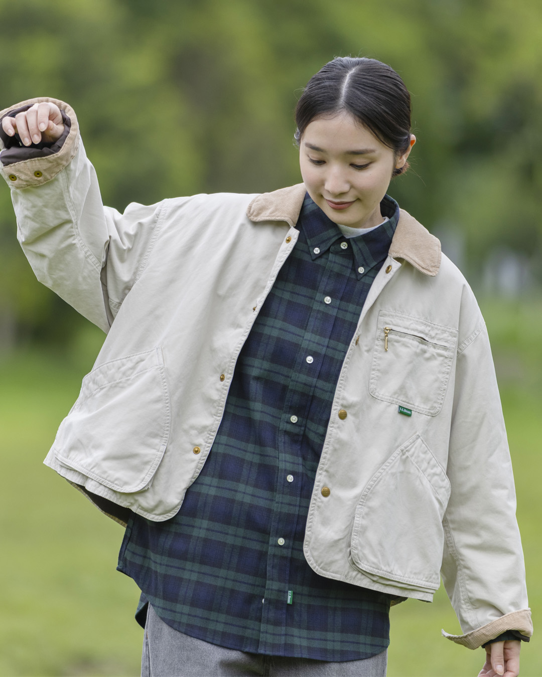 エルエルビーン　キルティングジャケット　インディゴ ウィメンズ キルト・ライディング・ジャケット 通販｜L.L.Bean