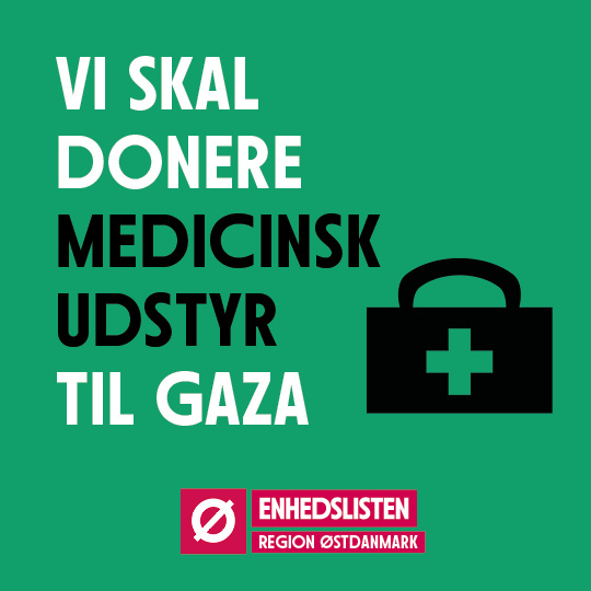 Israels invasion og den udvidede, annoncerede invasion af Gazastriben, er ude af proportioner. De enorme civile konsekvenser med flere end 60.000 døde, hungersnød og generelt umenneskelige levevilkår, kalder på hjælp. Vi kan hjælpe i vores region. #enhedslistenregionØst