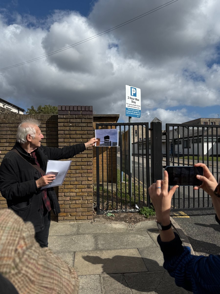was very cool to walk around Leyton with John Smith for <a href="/slow_film_fest/">Slow Film Festival</a> –– through black towers, demolished houses, boozers, and fictions