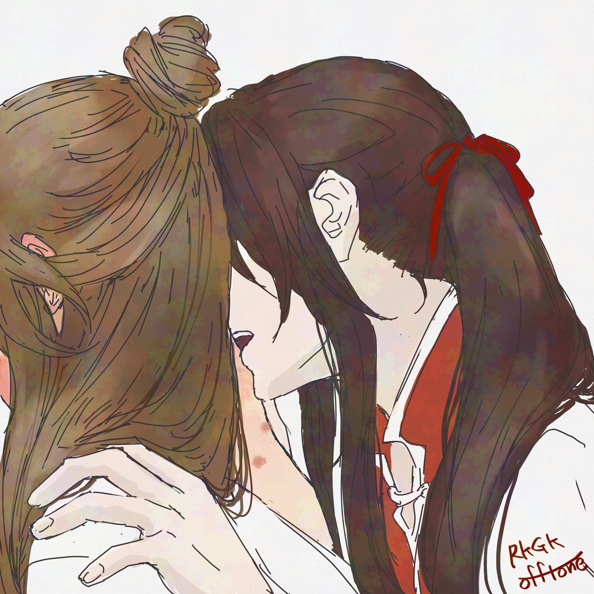 #天官賜福 #tgcf 
ふとんのラクガキントレ
花怜の身長差は あってもなくても美味しい