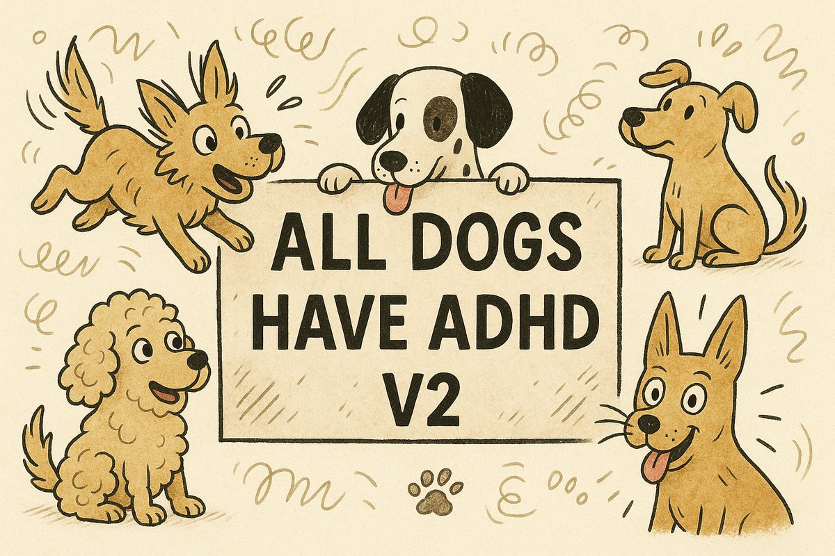 📸 PUPMISSIONS OPEN!
Got a zoomie-prone, leaf-distracted pup? 🐶💨
Get them featured in our All Dogs Have ADHD 2026 Calendar for just £2.50!
✨ Discount code included.
👉 Submit here: pci.jotform.com/ADDNI91/calend…

#AllDogsHaveADHD #2026 #ADHD
