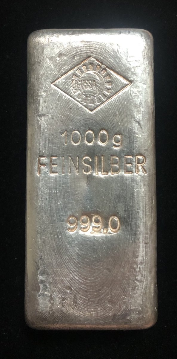 AgSteveAustin's tweet photo. Ogussa 999 Silver Kilo https://t.co/6lzVdSTQci