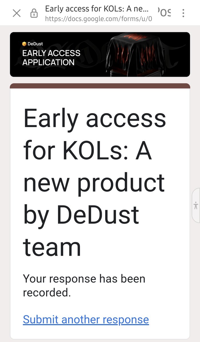 ConsistentJoe's tweet image. I just applied for early access for @dedust_io new product

I&apos;m here, sat and ready to explore what 
@nekilov_nick @dedust_io is cooking 👨‍🍳 🍳 

Be there
