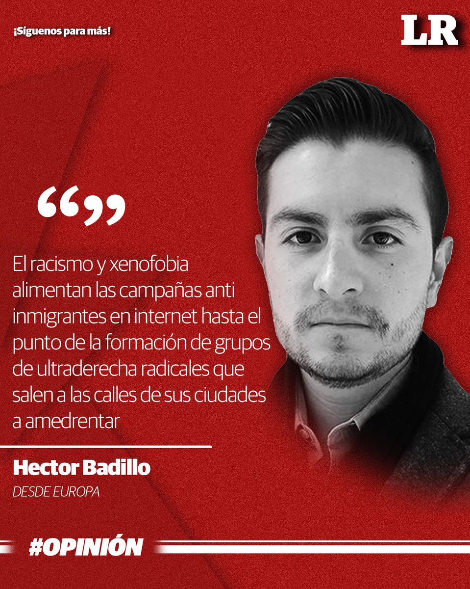 #DesdeEuropa | El discurso más común de estos movimientos de extrema derecha es que la inseguridad aumenta conforme al aumento de la llegada de inmigrantes a los países europeos. 
Escribe <a href="/Hector_Badillo/">Héctor Badillo</a> ✍️
tinyurl.com/yp5f5c46
#Inmigración #DerechosHumanos #ExtremaDerecha