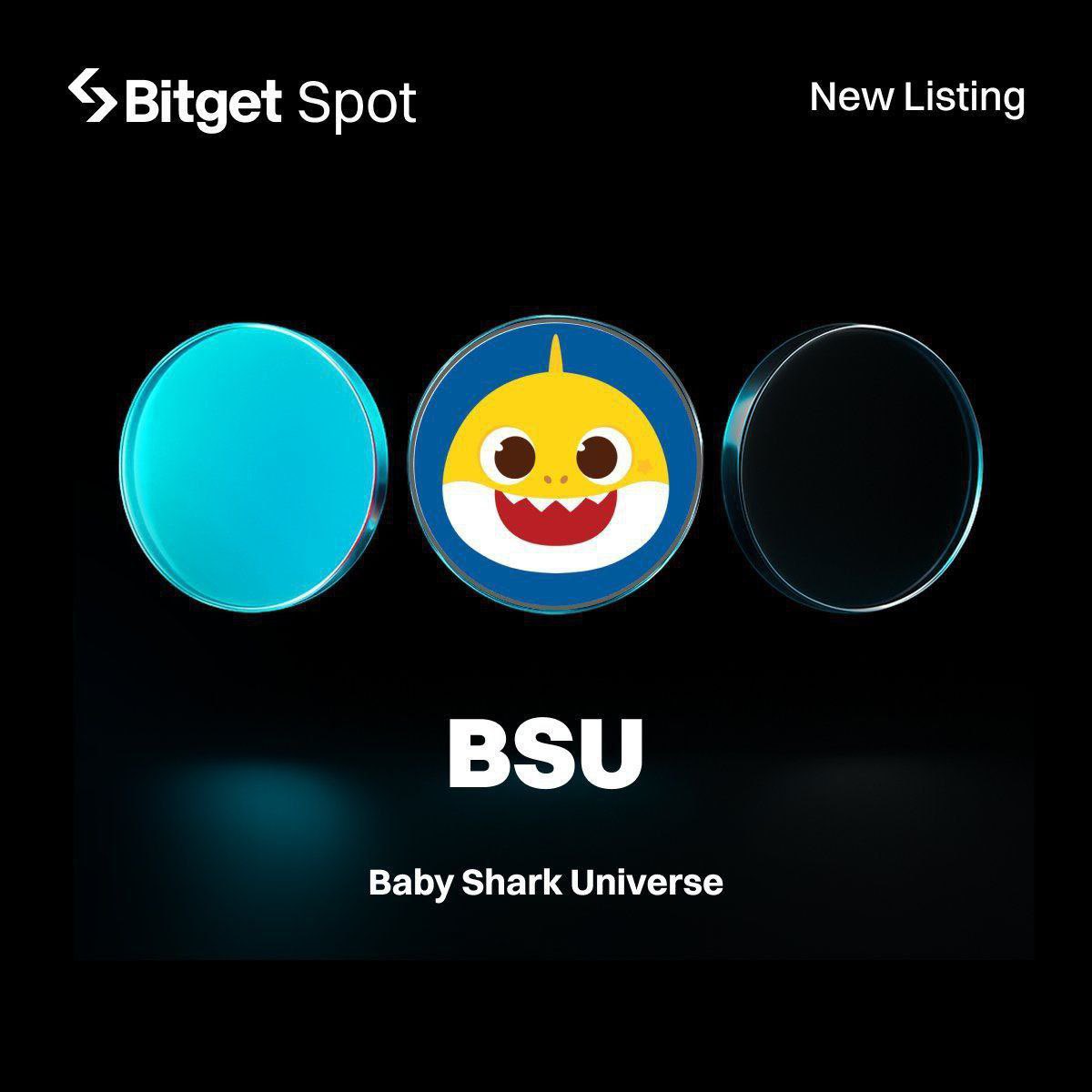 bg_francophone's tweet photo. 🚨 Nouvelle cotation Bitget !
Baby Shark Universe (BSU) sera listé le 24 septembre à 12h00 (CET) 🦈✨
👉 Plus d’infos : https://t.co/UlHVbBkUL9
#Bitget #BSU #Listing #CryptoNews #Blockchain #CryptoCommunity #BitgetListing https://t.co/H90jVBSQUk