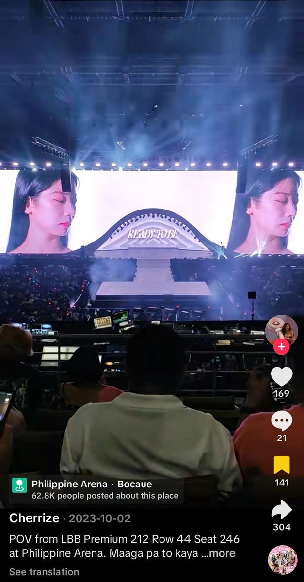 notyourtwing's tweet photo. wts lfb twice this is for concert in bulacan

౨ৎ (1) LBB Premium 212, Row 44
⤻ ₱7.5k (way below srp‼️from 10k)
⤻ payment upon meetup

rush, dm me if inch! pic as seat reference, directly in the center

ꗃ ic wts lfb nayeon jeongyeon momo sana jihyo mina dahyun chaeyoung tzuyu https://t.co/otThCJ5z7E