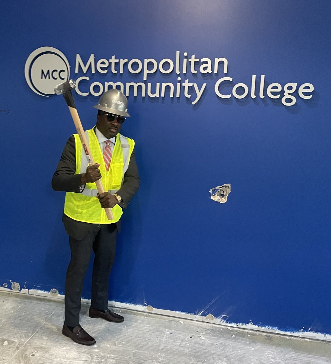 JermaineReed's tweet photo. After much advocacy, we’re breaking ground on a $2.7 million renovation at the MCC Administrative Center. This investment is a huge step toward creating a safer, more accessible campus for all. #MCC #Leadership #Accessibility

Excited to see this project come to life!

#MCC #CommunityCollege #Construction #CampusImprovements

@centric.build @MCCKansasCity