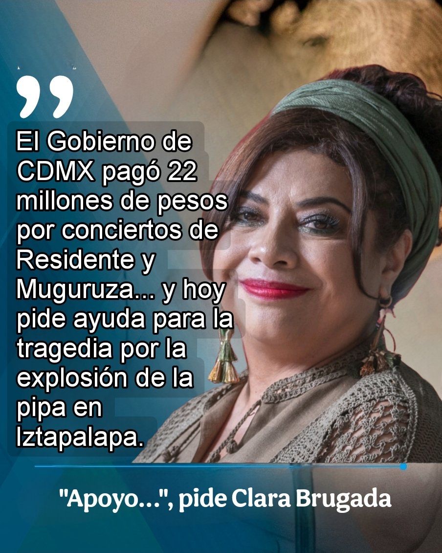 Mex_Libertario's tweet image. La realidad de México es esta: quitarle el dinero al ciudadano para pagar a la mafia progre y los caprichos de políticos corruptos como @ClaraBrugadaM.

@Residente no es un luchador social: es un vividor y saqueador de fondos públicos.

#PalestinaLibreYa #PalestinaLibre