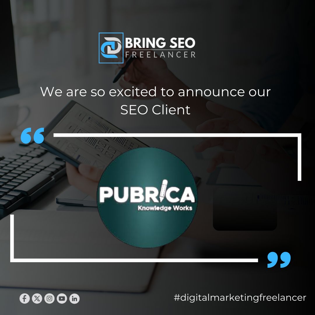 bring_seo's tweet image. We are so excited to announce our SEO client, 

#newclients #clientannouncement #seoclient #seo #seoproject