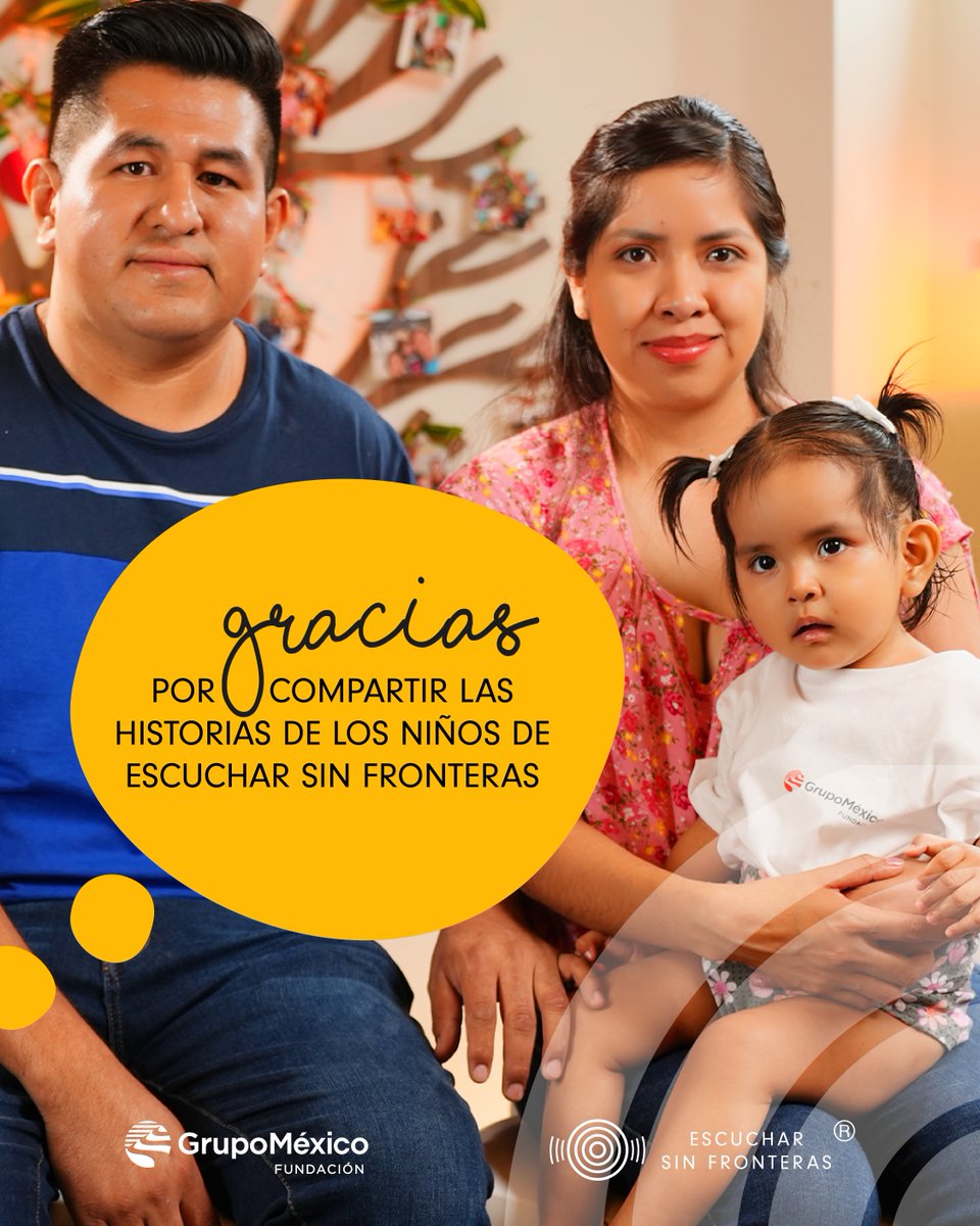 Ayúdanos a compartir para que esta información le pueda llegar a quien la necesita. ✨

#FGM #HipoacusiaInfantil #ImplanteCoclear #GrupoMéxico <a href="/FundacionGM/">FundaciónGrupoMéxico</a> <a href="/GMexico_oficial/">Grupo México</a>