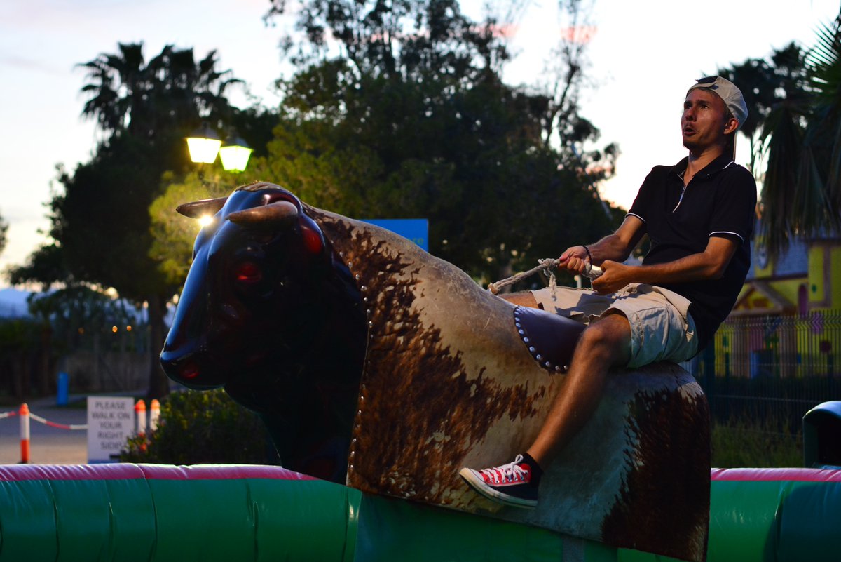 🐂 Test your skills at the Mechanical Bull! 🎉 2 rides for just 6€, every night 8–11pm at the Circus area. Will you last longer than your friends? 😅 #ClubMac