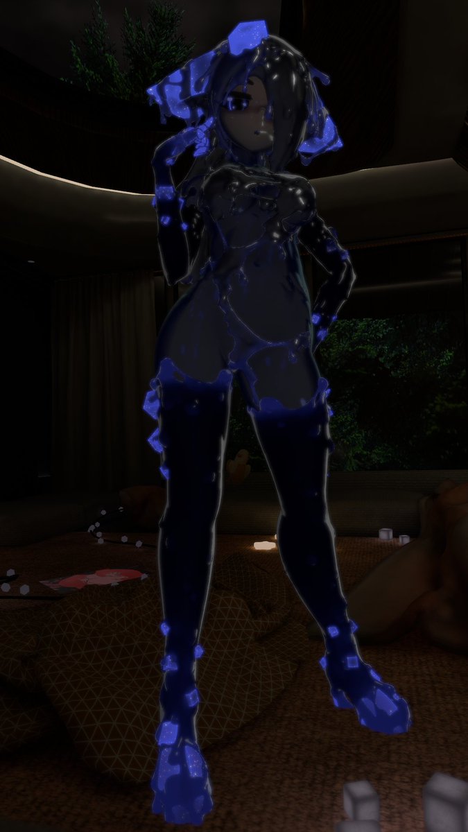 I'm all slimy is that ok? u sure i wont make a mess?