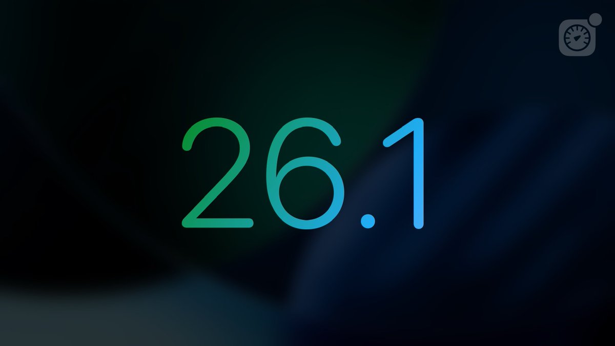 iSpeedtestOS's tweet photo. iOS 26.1 Developer Beta 1 has been released by Apple!
Build: 23B5044l
You can expect Public Beta 1 to be available later this week.
#iOS261DevBeta1 #iOS261Beta1 https://t.co/4sMjz9JdW1