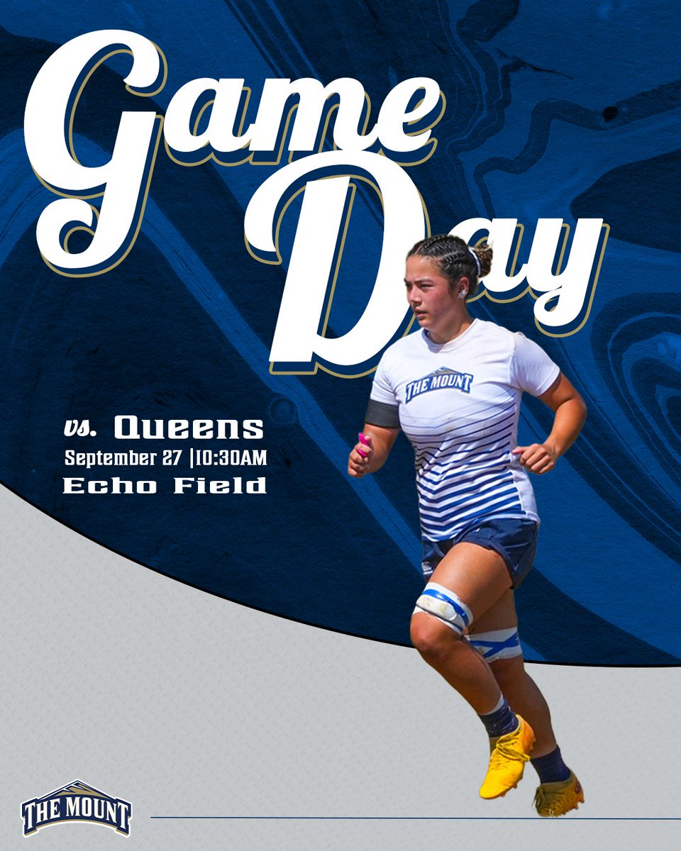Mount_WRugby's tweet photo. GAMEDAY ! ! !

🆚: Queens
📍: Echo Field, Emmitsburg, MD
⏰: 10:30AM
📺: https://t.co/4JPoHiVHSK

#GoMount https://t.co/GxShhDayzQ