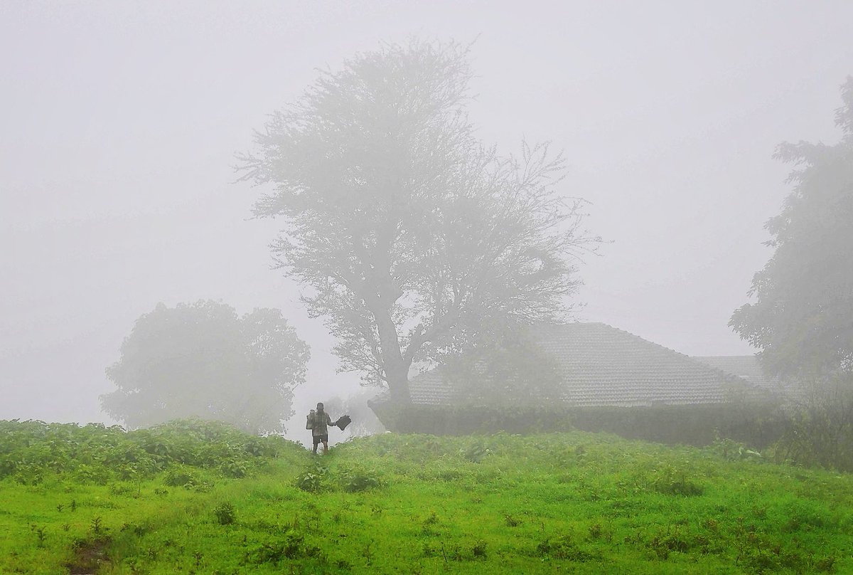 When the fog parts, the unseen world whispers

#fog #mist #man #life #tribal #village #poetic #art #love #photography
