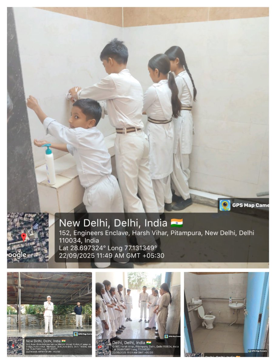 SV_KailashEnclave1411005(NSS & other activities) (@svkailashencla1) on Twitter photo On 22/9/25 "Swacchta hi Sewa"...@SSA activities ... Demonstration on handwashing for Divyang students was performed today.Students were Sensitised abt washing hand after using toilet and before having meals
<a href="/SVKailashEncla1/">SV_KailashEnclave1411005(NSS & other activities)</a>
<a href="/Dir_Education/">DIRECTORATE OF EDUCATION Delhi</a>
<a href="/ashishsood_bjp/">Ashish Sood</a>
<a href="/gupta_rekha/">Rekha Gupta</a> On 22/9/25 "Swacchta hi Sewa"...@SSA activities ... Demonstration on handwashing for Divyang students was performed today.Students were Sensitised abt washing hand after using toilet and before having meals
<a href="/SVKailashEncla1/">SV_KailashEnclave1411005(NSS & other activities)</a>
<a href="/Dir_Education/">DIRECTORATE OF EDUCATION Delhi</a>
<a href="/ashishsood_bjp/">Ashish Sood</a>
<a href="/gupta_rekha/">Rekha Gupta</a>