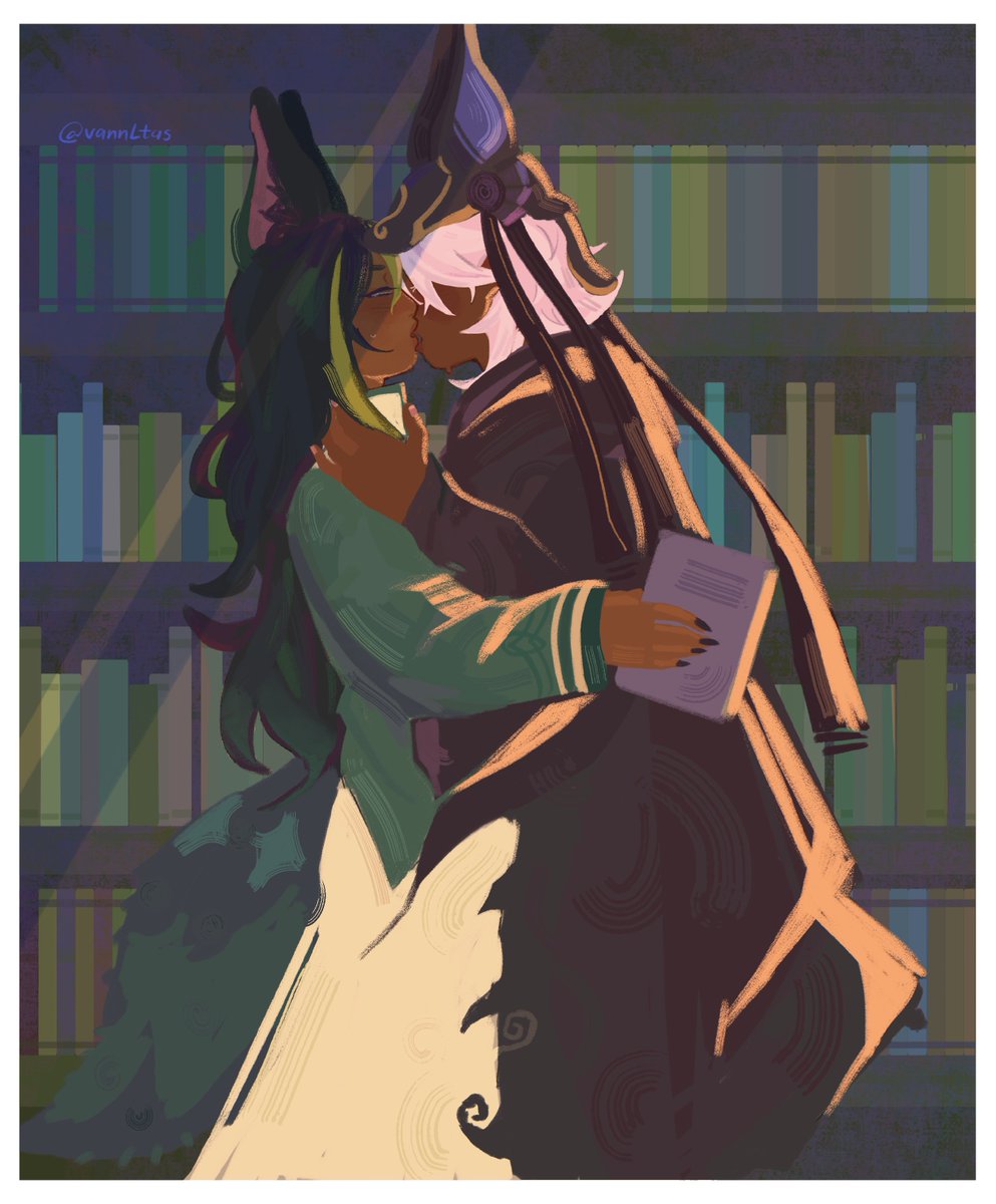 vannltas's tweet image. Day 1. Akademiya  
#cynonariweek25 

mi buen amor
si no quieres regresar
¿por qué vuelves a buscarme una vez más?

#cynonari #cyno #tighnari