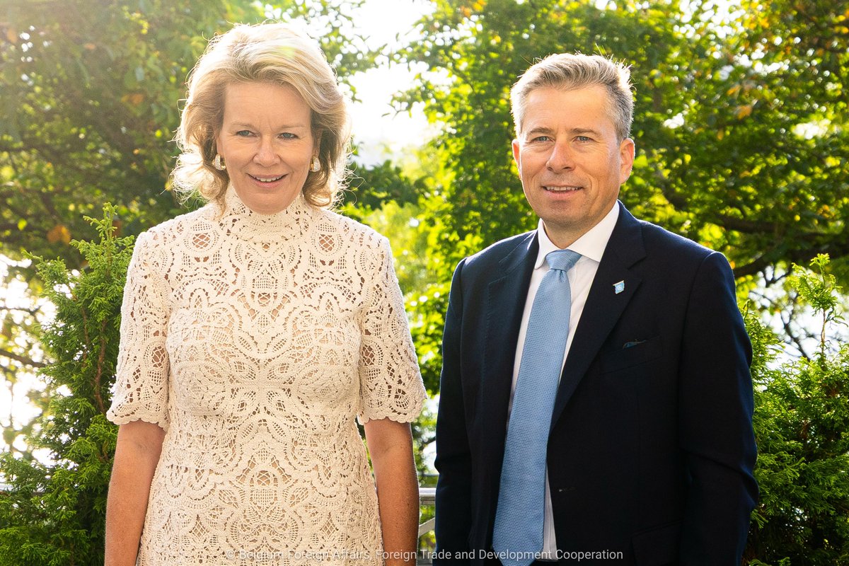 Mental health support for people swept up by conflict, education in emergencies, support for women and girls, and the challenges of Afghanistan, Haiti, Sudan, Gaza. 

Terrific exchange with HM Queen Mathilde of Belgium at #UNGA80.