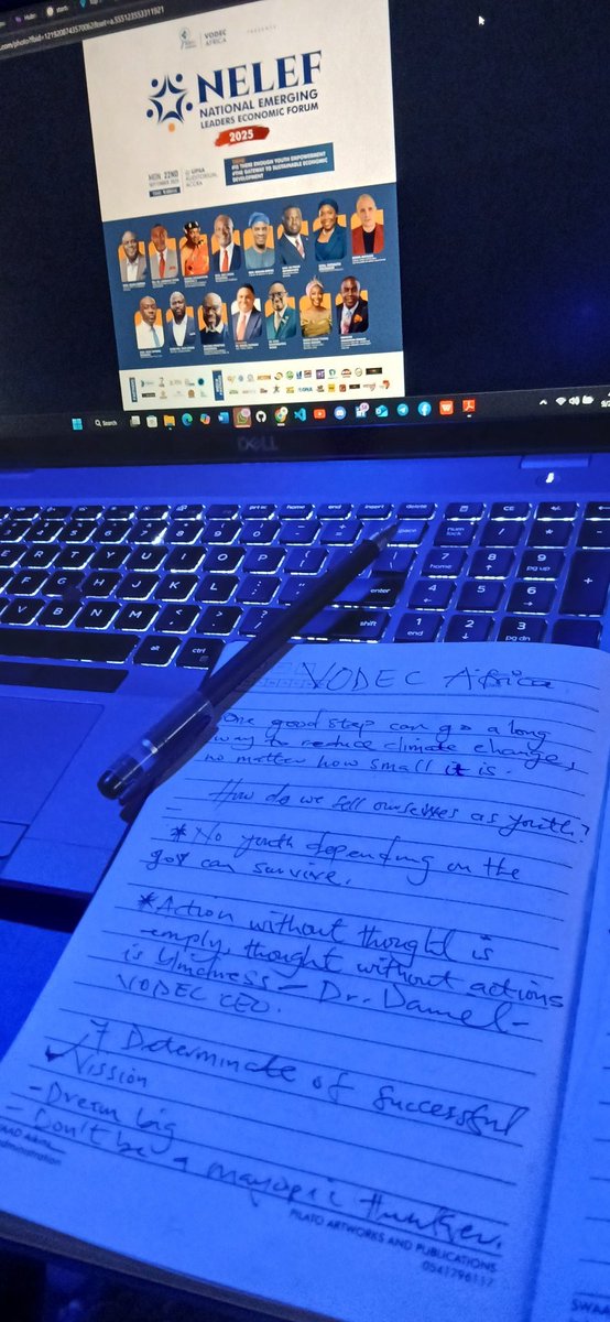 I couldn’t attend the forum in person, but I followed the live stream with great interest. The forum was a timely reminder that Africa’s transformation depends on collaboration, innovation, and integrity in leadership. 
Thank you, <a href="/vodecAfrica/">vodecAfrica</a>, for such  a powerful conversations.