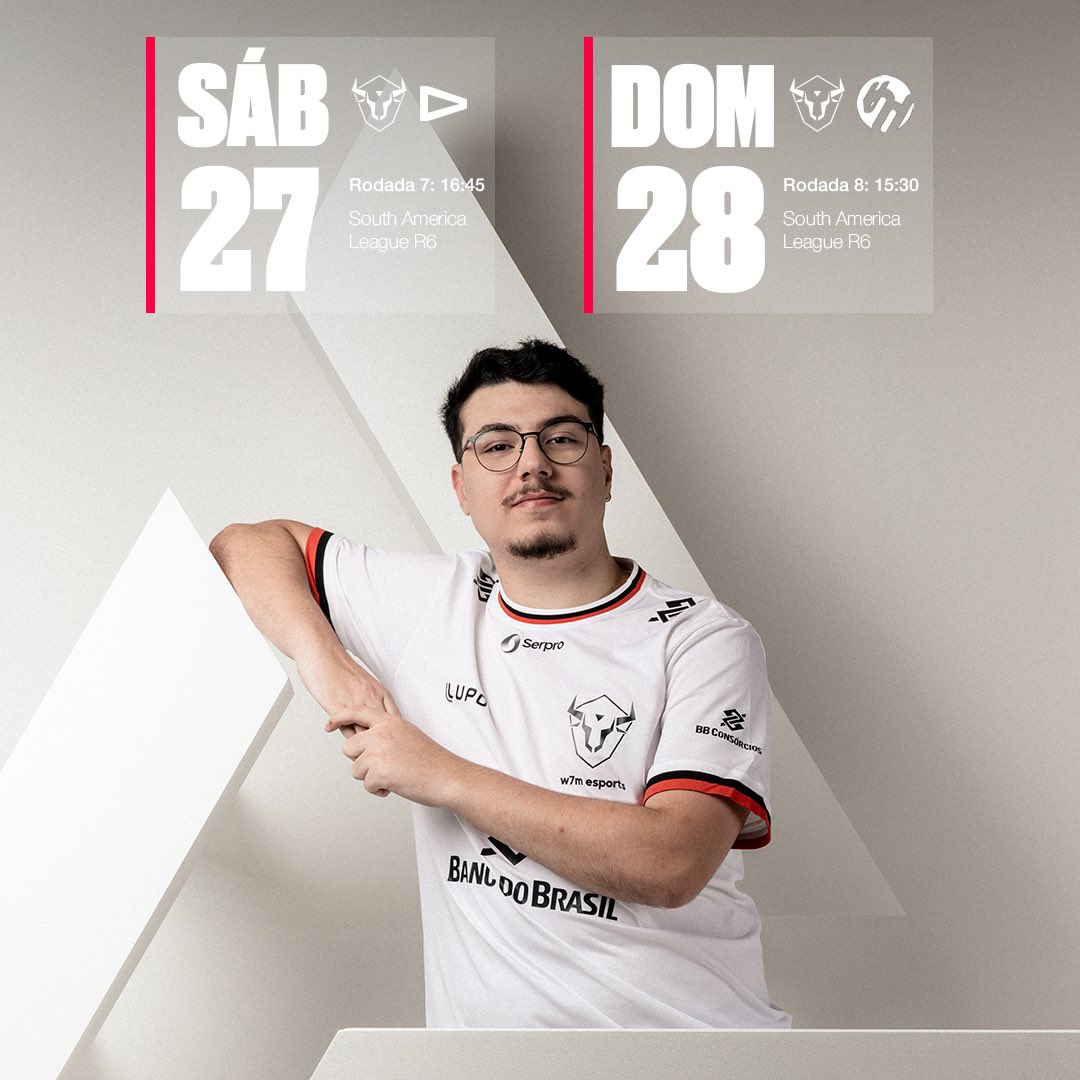 w7mesports's tweet image. Não sabe quais são e quando são os nossos jogos?!  🤔

Calma que com a Agenda da Semana você vai conseguir se guiar 😉 #GoBulls🤘