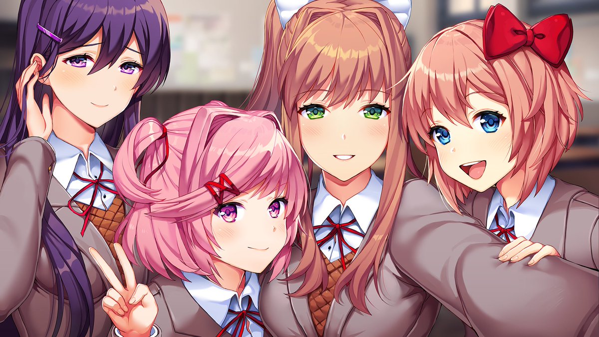 Happy 8th anniversary ddlc 🫶