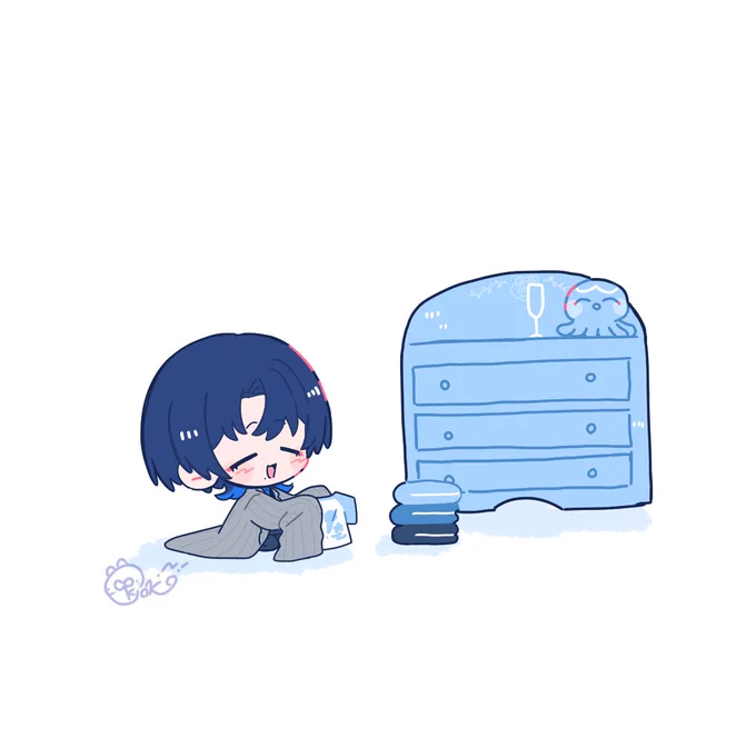 161日目。 衣替えの季節だね #帰ってくるまで毎日ミリくゆ