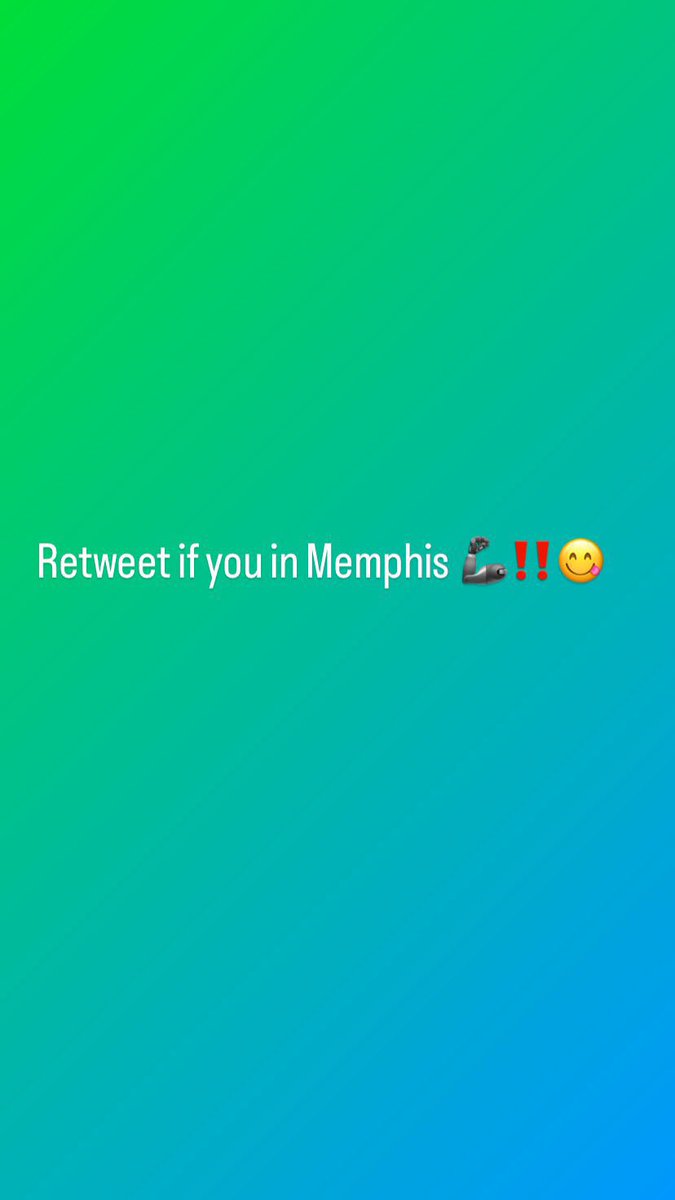 Laylasmith99967's tweet photo. Ⓜ️emphis Retweet ✨ https://t.co/hisORsmsw6