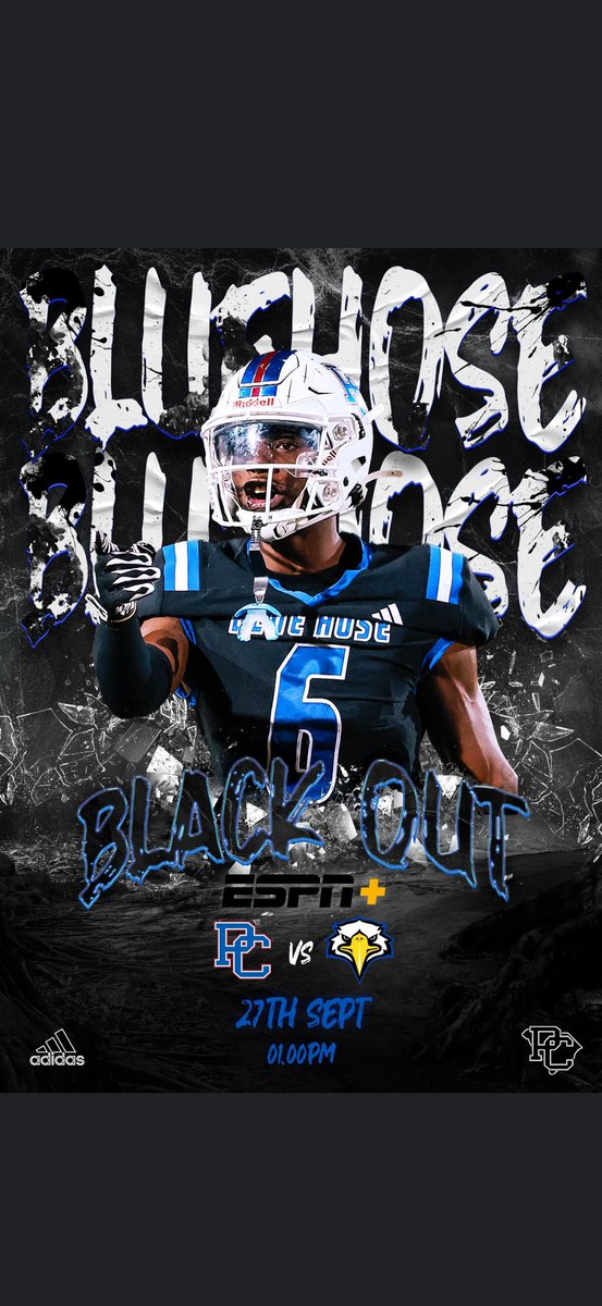 Looking forward to a gameday visit with <a href="/BlueHoseFB/">PC Football</a> this weekend! Thanks to <a href="/devinbice88/">Coach Devin Bice 🏈</a> for the invite! 
<a href="/BSublet/">BSUB</a> <a href="/BMFMoats/">Coach Moats</a> <a href="/CoachMillerick/">gregorymillerick</a> <a href="/BlueChipOL/">Blue Chip Athletics,LLC.</a>