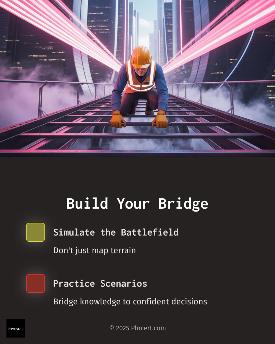 phrcert's tweet photo. Memorizing terms won’t pass the PHR/PHRi exam. Real success comes from mastering real-world HR decisions. Bridge theory to action with our Exam Domination System. Test your skills now at https://t.co/j2GXdoZERO and study smarter! https://t.co/HEhtWd32pR