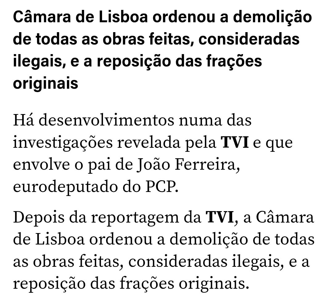 Então o pai do camarada João Ferreira, andou a transformar um prédio inteiro em alojamento local, despejando quem lá vivia, incluindo uma idosa?

A Associação Inválidos do Comércio, da qual o camarada Manuel Ferreira é vice-presidente, recebe do Estado mais de um milhão de euros