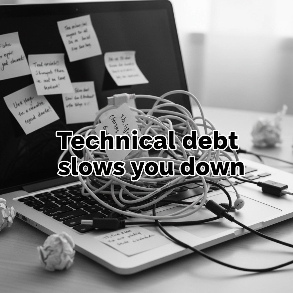 Racing to launch? Skipping tests, cutting corners, messy code piling up: these shortcuts are silent momentum killers. Technical debt grows fast and bites hard. I’ve helped startups dig out, and trust me: clean code pays off. What’s your biggest tech debt regret? Share below!
