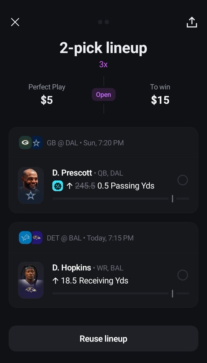 EnerqyPicks's tweet photo. Betr Dak Prescott free pick. https://t.co/zr1qTajvx9
